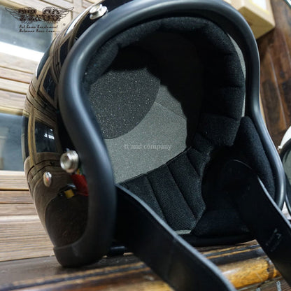 SUPER MAGNUM XXL GENUINE LEATHER TRIM BLACK LEATHER MAPLEGLO