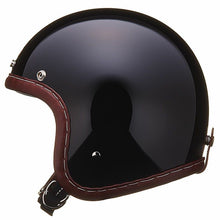Load image into Gallery viewer, SUPER MAGNUM XXL SIZE GENUINE LEATHER TRIM BROWN LEATHER BLACK
