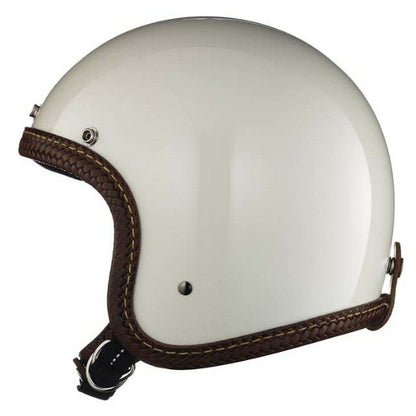 SUPER MAGNUM XXL LEATHER RIM SHOT BASKET BROWN LEATHER IVORY