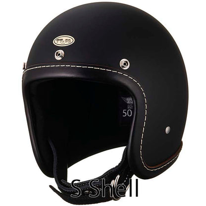 500-TX LEATHER RIM SHOT BLACK LEATHER MATT BLACK