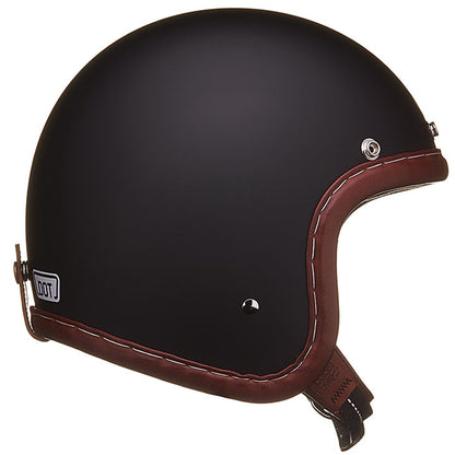 SUPER MAGNUM XXL SIZE GENUINE LEATHER TRIM BROWN LEATHER MATTBLACK