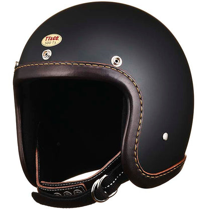500-TX LEATHER RIM SHOT BLACK LEATHER MATT BLACK