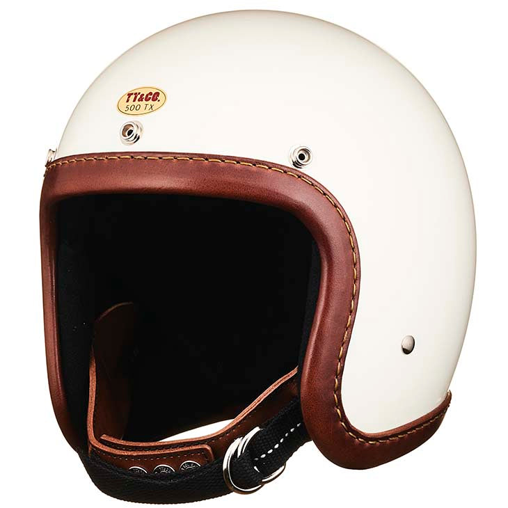 500-TX LEATHER RIM SHOT BROWN LEATHER IVORY