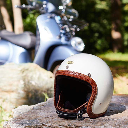 DOT SUPER MAGNUM LEATHER RIM SHOT BASKET BROWN LEATHER BLACK