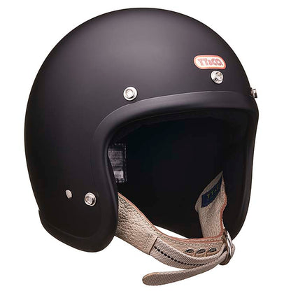 DOT SUPER MAGNUM DOUBLE STRAP IVORY LEATHER MATT BLACK