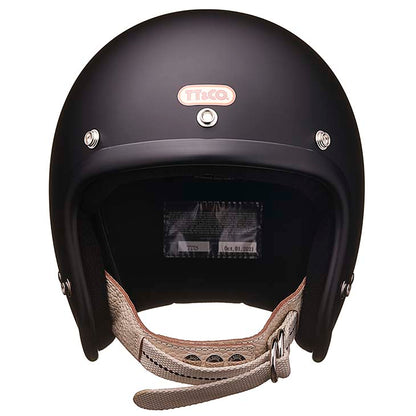DOT SUPER MAGNUM DOUBLE STRAP IVORY LEATHER MATT BLACK
