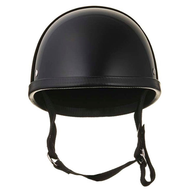TT&CO. EAGLE ROAD BLACK HALF HELMET MOTORCYCLE HELMET NOVELTY – TT 