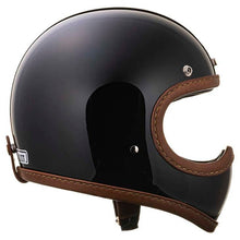 Load image into Gallery viewer, DOT TOECUTTER LEATHER RIM SHOT BROWN LEATHER BLACK
