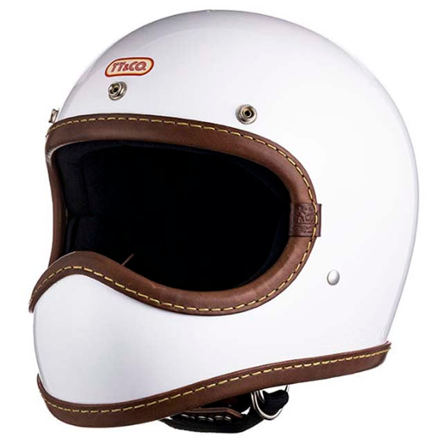DOT TOECUTTER LEATHER RIM SHOT BROWN LEATHER WHITE