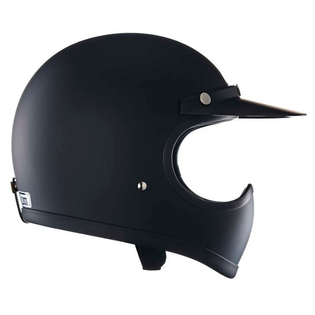 TT&CO. TOECUTTER SG/DOT STANDARD MATT BLACK FULL FACE MOTORCYCLE HELMET ...