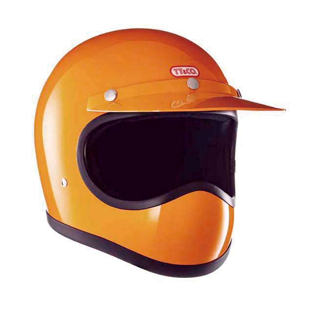TT&CO. TOECUTTER SG/DOT STANDARD YELLOW SMALL FULL FACE MOTORCYCLE ...