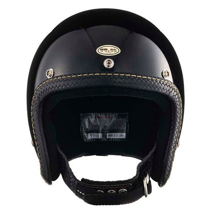 DOT SUPER MAGNUM LEATHER RIM SHOT BASKET BLACK LEATHER BLACK
