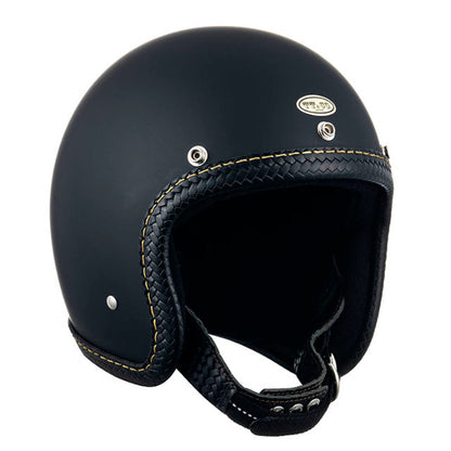 DOT SUPER MAGNUM LEATHER RIM SHOT BASKET BLACK LEATHER MATT BLACK