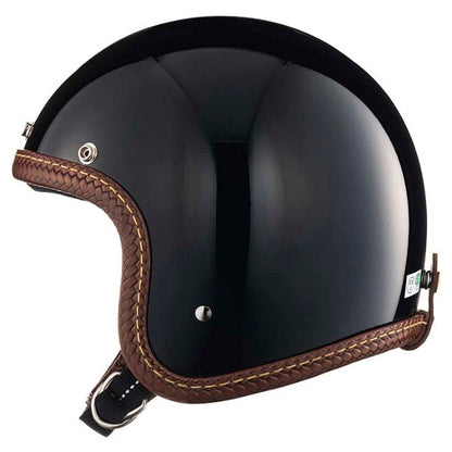 DOT SUPER MAGNUM LEATHER RIM SHOT BASKET BROWN LEATHER BLACK