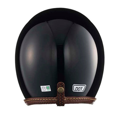 DOT SUPER MAGNUM LEATHER RIM SHOT BASKET BROWN LEATHER BLACK