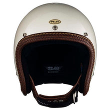 Load image into Gallery viewer, SUPER MAGNUM XXL LEATHER RIM SHOT BASKET BROWN LEATHER IVORY
