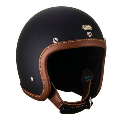 SUPER MAGNUM XXL LEATHER RIM SHOT BROWN LEATHER MATTBLACK