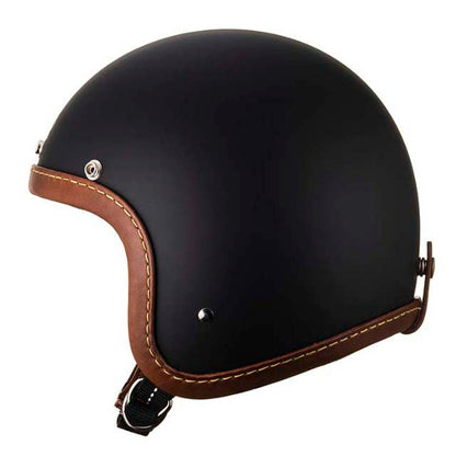 SUPER MAGNUM XXL LEATHER RIM SHOT BROWN LEATHER MATTBLACK