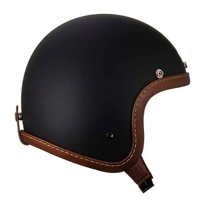 SUPER MAGNUM XXL LEATHER RIM SHOT BROWN LEATHER MATTBLACK